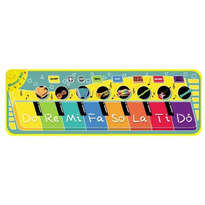 Kids Play Early Education Music Toy Animal Sounds Fitness Dance Game Carpet Musical Piano Keyboard Mat
