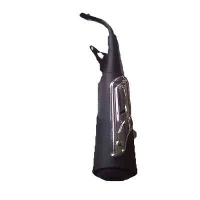 Premium Durable Motorcycle Exhaust Muffler Assy With Large Rear Rack Replacement Spare Parts for Sun110 12-Month Warranty