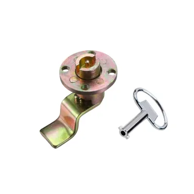 Color-plated Zinc Lock With Tubular Key HJ Industrial Equipment Safe Cam Locks