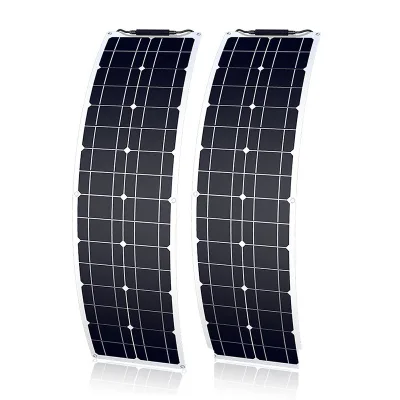 50W 18V Flexible Monocrystalline Solar Panel Controller Waterproof Set RVs Boats Available 100W/200W Models Made Shenzhen Model