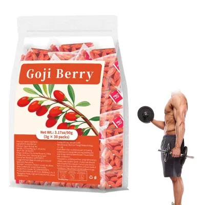 Private Label Natural Goji Berry Tea Bags100% Pure Dried Wolfberry Herbal Fruit Tea for Daily Beverage and Relaxation OEM