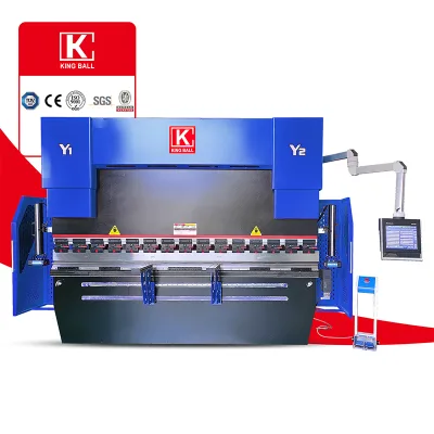 Bending Revolution All in on Hydraulic 8+1Axes Bending Machine 80 100 125 Ton Press Brake Cnc with DELEM DA53T