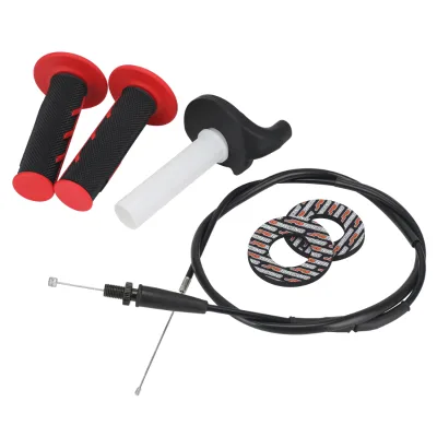 Motorcycle Accessories Set Throttle Grip Throttle Cable  Hand Grip Covers for Universal