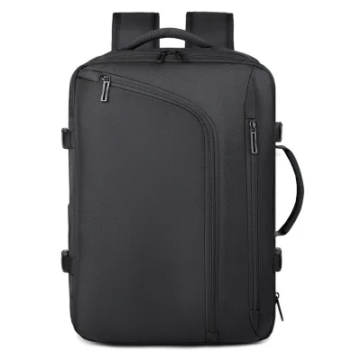 New Durable Polyester Compression Backpack Polyester Lining for Work Business Travel Multi-function Wet/Dry Separation Laptop