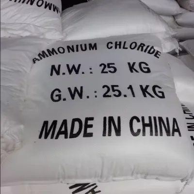 ISO Certified Industrial Ammonium Chloride 99.5% Min Sal Ammoniac for Metal Surface Cleaning