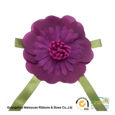Wholesale Fabric Flower Handmade Fabric Flowers New Style Decorative Fabric Flowers for Wedding