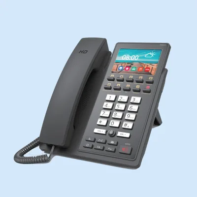Wholesale Unlock Hands-free Long Range PSTN+IP Secure Customizable Content Handsets Hotel Table Phones