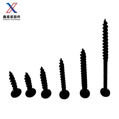 XINZUO Anti-Corrosion Galvanized Metric Head Drywall Screw Black Phosphated Carbon Steel Self-Tapping Grade 4.8/8.8/10.9/12.9