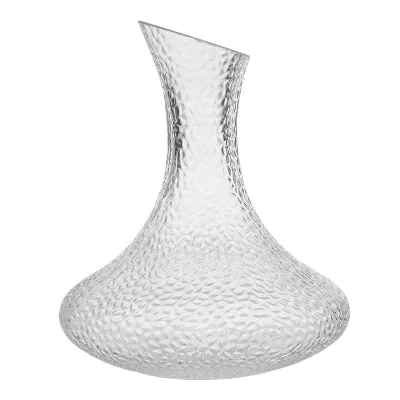 1.8L Heavy Quality Luxury Design Glass Wine Decanter Decanter with Slant Top