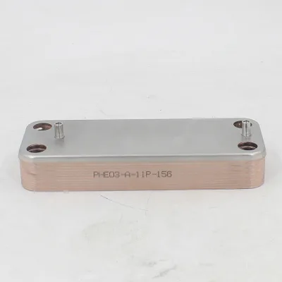 Stainless Steel 316 Brazed Plate Heat Exchanger Gas-Powered Beer Wort Chiller BPHE for Household Use