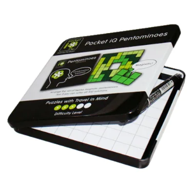 Tin Box Custom Design for Puzzle Game Package Tin Box