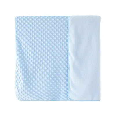 Microfiber Fabric Newborn Quilt Comfortable Spring Autumn Wearable Blanket for Babies