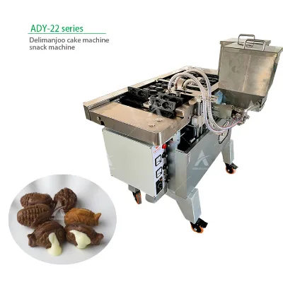New Stainless Steel Delimanjoo Cake Making Machine Gas/Electric Heating High Capacity Fish/Corn/Walnut Shapes