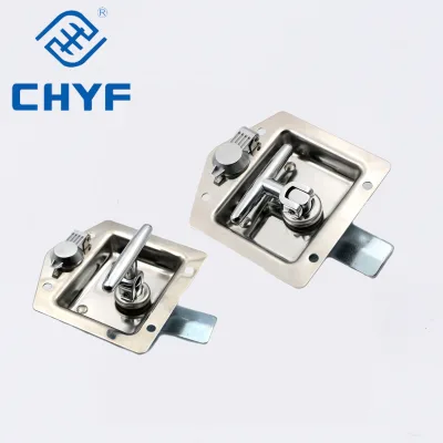 Highly Polished Stainless Steel Trailer Folding T Compression Handle Paddle Panel Latch RV Truck Toolbox Lock UTE Drawer 3 3