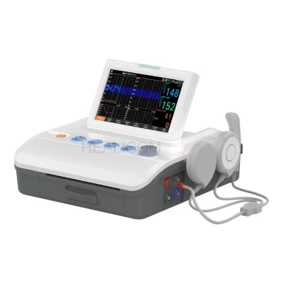Hospital Portable Cardiotocography Machine Medical 7 Inch Fetal Heart Monitor