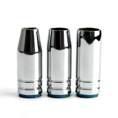 Factory Direct Sale Welding Gun Consumables Gas Shielding Nozzle for European Style Torch Accessories 25AK