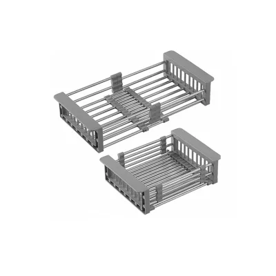 Modern Design Customizable Telescopic Kitchen Sink Drain Basket with Adjustable Armrest Direct From Factory