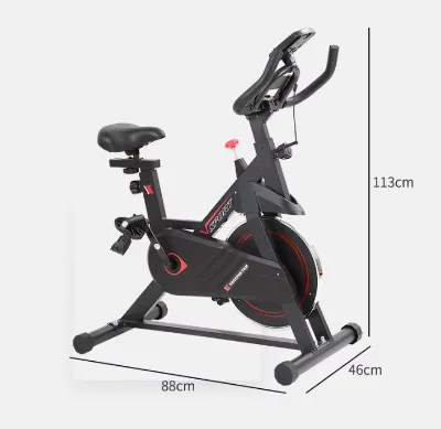 Bicycle Magnetic Control Indoor Fitness Equipment 150kg Load Capacity Quiet Design for Home Office Use