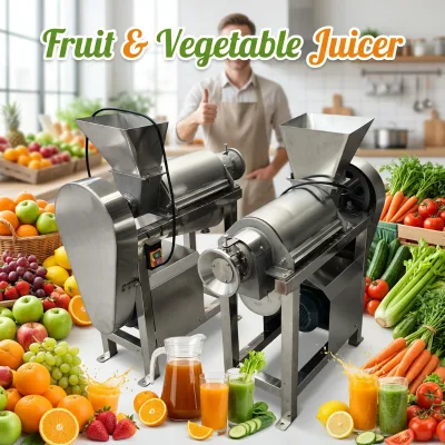 Commercial Stainless Steel Automatic Electric Fruit Juicer Press Extractor Machine for Orange apple Carrot Juice Beverage Shop
