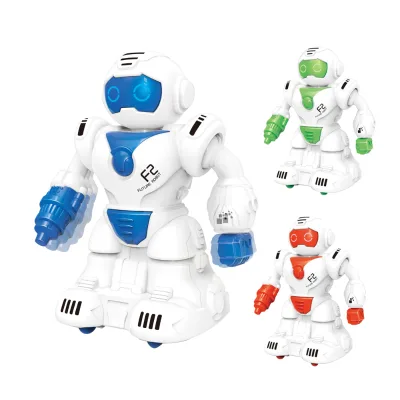 Children Friction Gift Toy Small Plastic Toy Robot