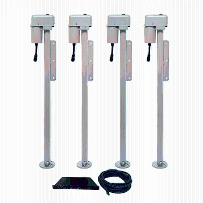 Factory Electric RV Stabilizer Jacks Motorized Automatic Leveling Support Legs for Caravan Travel Trailer