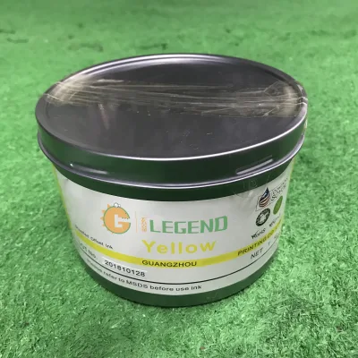 Wholesale CMYK Eco-friendly Soy Bloom Ink Nature Dry for Offset Printing Ink Yellow