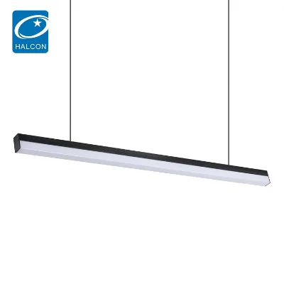 Wholesale Home Hanging Decorative Office Dining Room Black 30w 40w Led Pendant Linear Light