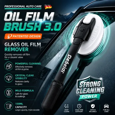 OEM ODM Factory Supply Long Handle Auto Care Tool Remove White Haze Streak Free Deep Cleaning Oil Film Removal Glass Cleaner