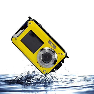 Best Original Two Screen Selfie Camcorder Outdoor Sports Cam Waterproof 48MP 10 Feet Underwater Camera for Swimming