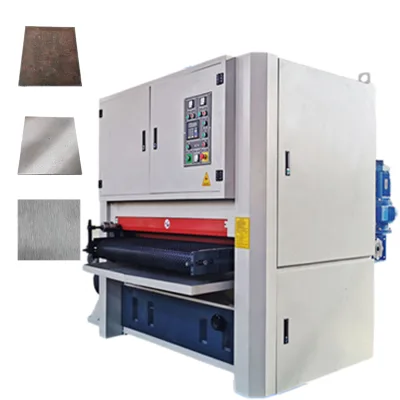 Rough Surface Metal Polishing Metal Belt Sanding Deburring Machine Copper Plate Polisher Surface Finish Metal Polishing Machine