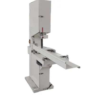 Hengxin Manual Toilet Tissue Paper Roll Log Cutting Machine with Band Saw