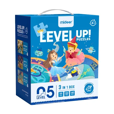 Mideer MD3144 Children Intelligence Development My First Puzzle 5 Fairy Tale World Puzzle