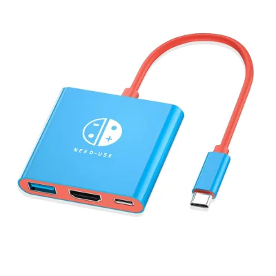 Nintenda Switch Portable Game Console Docking Station with Type-C TV Screen Projection Expansion Converter In-Stock USB Hubs