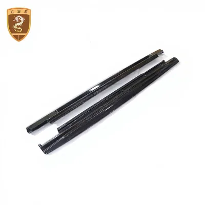 First Edition W12 Style Carbon Fiber Side Skirts for Bentley Bentayga Auto Parts