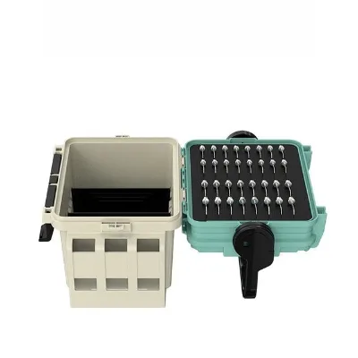 Top Quality Crony Lure Fish Box PP Material Hard 55 Liters Hold Fishing Rod Fishing Lure Nice Fishing Box
