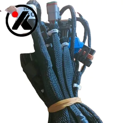 YKM Excavator Wiring Harness Engine for R220LC-9S 21Q6-18202 with 1 Year Warranty