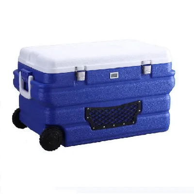 Badu 90L/85QT Outdoor Fishing Camping Ice Cooler Box Large Rotomolded Coolers With Wheels