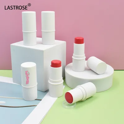 Wholesale Creamy Face Make Single Stick Private Label White Packaging Blush Stick
