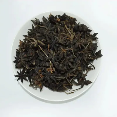 Factory Supply Black Star Anise Spice Edible Dry Aniseed for Cooking Soap Candle Decoration
