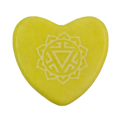 Hot selling Chakra heart Healing Stones Customizable Design Chakra Heart Marble Stone Crafts