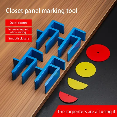 Woodworking Closet Panel Marking Tool Cabinet Wardrobe Scribing Jig Carpenter Positioning Locator Scriber