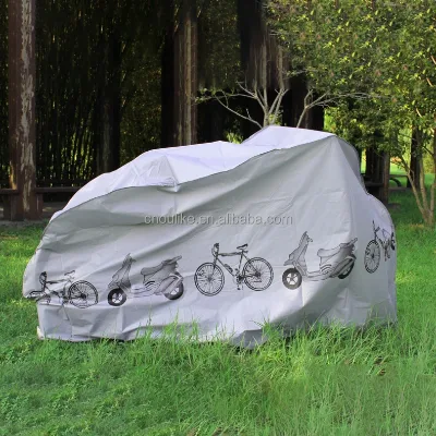 Outdoor Bicycle Cover Rain Cover Electric Bike Motorcycle Clothing Mountain Bike Waterproof and Dust Cover Riding Equipment
