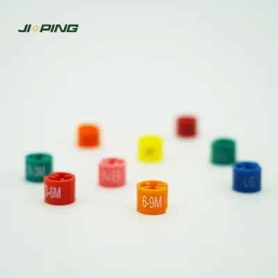 Plastic Sizer Round Size Clip for Hangers