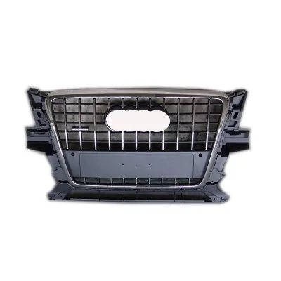 Suitable for 08-12 Audi Q5 Body Kit SQ5 Upgrade Modified ABS Chrome Front Bumper Grille Sline
