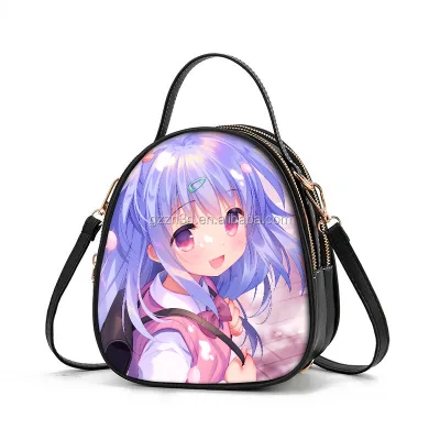 3d Lenticular Bag Fantasy PVC Gothic Fairy Carry Shoulder Handbag With 3d Lenticular Printing