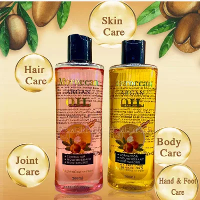 Popular Natural Moroccan Argan Oil Lightening Moisturizer Skincare for Whitening Anti-Wrinkle Hydrating Glowing Essential Oil