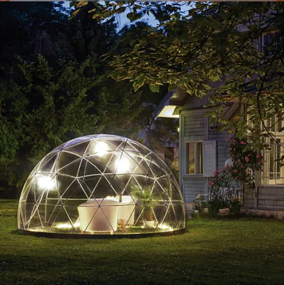 Big 4m 5m 10m 20m Waterproof Glamping Diameter Geodesic Star Tent Dome Tent