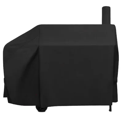 Heavy Duty Waterproof Offset Smoker Grill Cover Fade Resistant for  Char-Broil