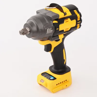 DANNO Brushless Cordless Impact Wrench 21V DIY High Torque 1000Nm 1/2 Drive Lithium-Ion Battery Set Charger Case Car Repair