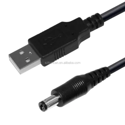 USB a Power Adapter DC5521MM Cable Dc Converter Fast Charging 5V 2A USB Charger for Camera